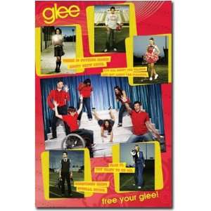  Glee (Group) TV Poster Print