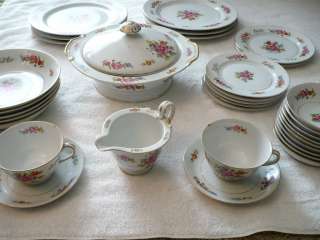   China Dishware 33 pc.Set Occupied Japan Floral Bouquet Pattern  