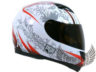 Dual Visor Full Face Motorcycle Helmet Matte Pink ~ S  
