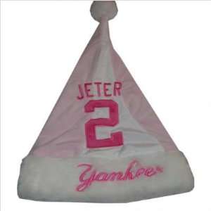  Team Beans Forever Collectibles MLB Pink Santa Hat   Derek 