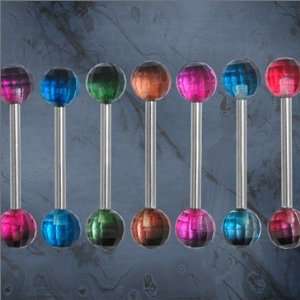 Blue Colored 316L Surgical Steel Barbells   14G   5/8 Length   Sold 