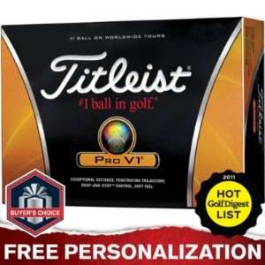  Titleist Pro V1 Golf Balls   12 pack (Personalized 