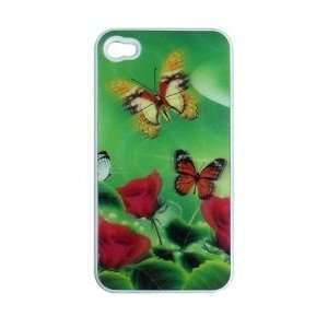  3D Butterfly in Flight iPhone Cover for 4G Cell Phones 