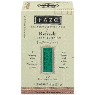 Tazo Refresh Tea, 24 Tea Bags Grocery & Gourmet Food