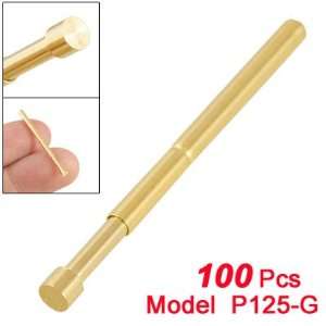   5mm Flat Tip 33.35mm Length Spring Test Probes Pins