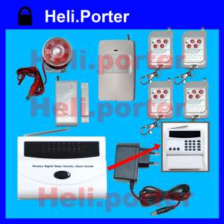 16 ZONE AUTO DIALER HOME SECURITY ALARM SYSTEM /w Internal Backup 