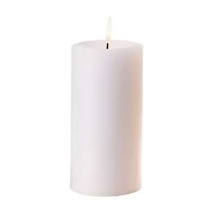 Candle Lamp 6x3 White Pillar Candle   636W