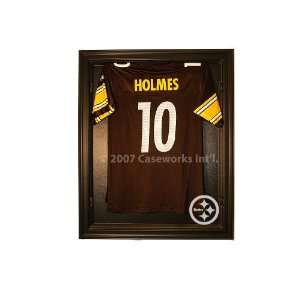   Steelers Cabinet Style Jersey Display   Black