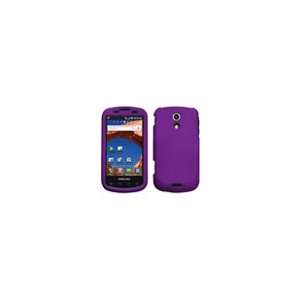  Epic 4G SPH D700 Rubberized Texture Purple Cell Phone Snap on Cover 
