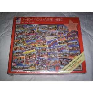  Wish You Were Here 550 Piece Jigsaw Puzzle Toys & Games