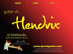 Custom Guitar Lessons   Learn Hendrix  