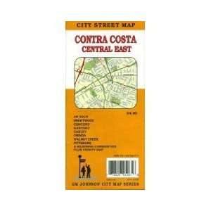  GM Johnson 359914 Contra Costa County, CA Road Map Office 