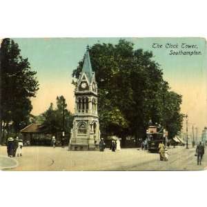   Postcard The Clock Tower Southampton England UK 