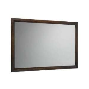  603160 F13 Cafe Walnut 60 x 39 Newcastle Wood Framed Mirror 603160