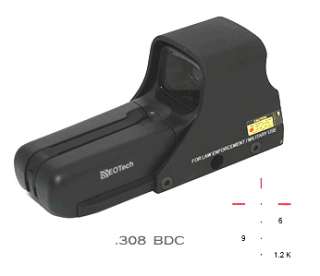 EOTECH M552 SIGHT XR308 MILITARY AA BDC RETICLE .308 552.XR308 