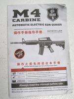   M4 Full Metal Electric Power Automatic Air Soft Carbine Assault Rifle