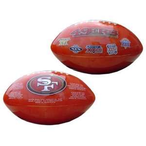  San Francisco 49ers Cut Stone Football