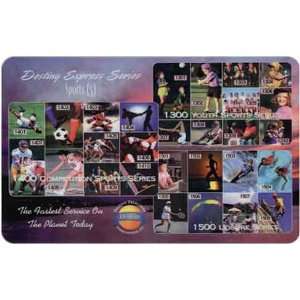   Card 10u (Express) Sports #5/7 Youth, Competition, Leisure JUMBO