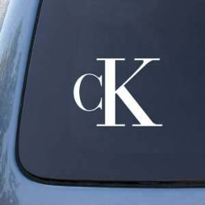 CK Calvin Klein   Car, Truck, Notebook, Vinyl Decal Sticker #2542 