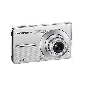  Olympus FE 20 8MP Digital Camera (Silver)   REFURBISHED 