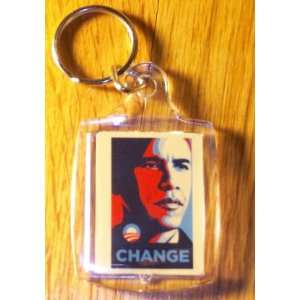  Brand New Barack Obama Change Keychain / Keyring 