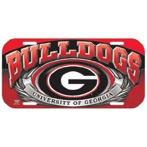  NCAA Georgia Bulldogs High Definition License Plate 