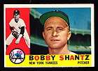 1960 Topps 315 Bobby Shantz Yankees EXMT 1543  