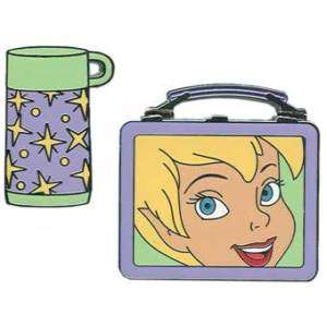 TINKER BELL Tink THERMOS+LUNCHBOX 2 PIN SET Disney  