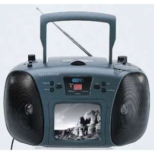 5 Inch B/W TV, Radio CD Player Combo