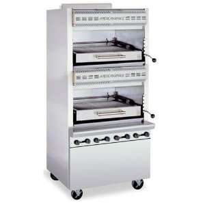 American Range AGBU 2 36 Infra red Overfired Broiler Double Deck 