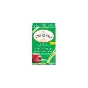 Twinings Cranberry Green Tea ( 6X20 Count)  Grocery 