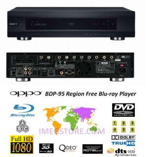   BDP 95 All Region Code Free Blu ray & DVD Player 837654904657  