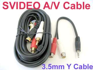 VIDEO&Audio Cable Laptop/PC/Portable DVD player To TV  