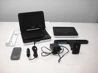 Philips PET708/37 Portable DVD Player with Dual 7 LCD Display Screens 