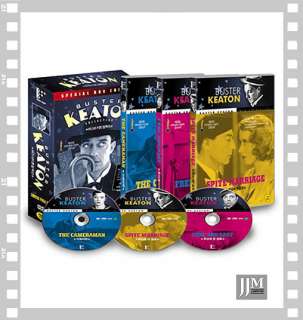 Buster Keaton Collection 3 DVDs Box set / DVD NEW  