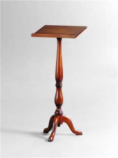 41 Tall Queen Anne Solid Mahogany Lectern or Registry Stand 