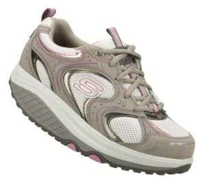 SKECHERS SHAPE UPS ACTION PACKED WOMEN 11806 GRAY PINK  