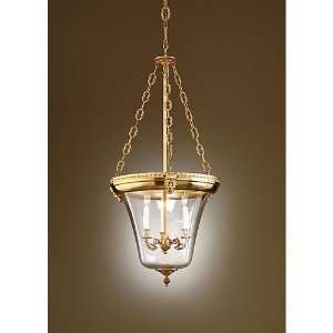 Wildwood Lamps 7731 Inverted Foyer Lighting in Hand Finished Antique 