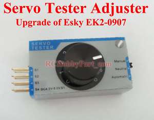 ESC Multi Servo Tester Adjuster Esky EK2 0907 Upgrade  