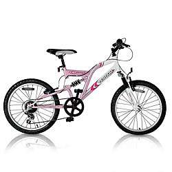 Buy Vertigo Vesuvius Dual Suspension Kids 20” Wheel Bike   Girls 