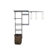 Storability 66 In. L x 63 In. H Shed Wall Mount Storage System with 