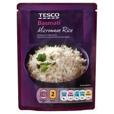 Tesco Microwave Basmati Rice 250G   Groceries   Tesco Groceries