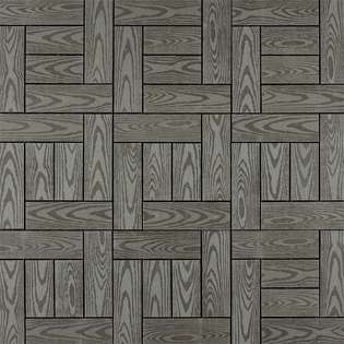 Kontiki Composite Interlocking Deck Tile   Grey 