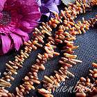   Beads Findings 220 PCs BROWN NATURAL CORAL SEED Drilled Beads 1CM