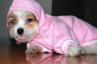 Pink  Sport Girl  Coat Sweater Dog Apparel Clothes M  