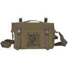   Air Force Retro Cargo Shoulder Bag   10 x 16 x 6, Canvas Prined Pack