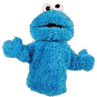 Gund Cookie Monster   Sesame Street Hand Puppet 