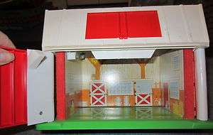 VINTAGE FISHER PRICE LITTLE PEOPLE BARN AND SILO 100%  