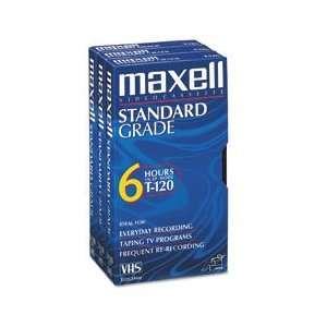  Maxell® GX Silver VHS Video Tape, Three Pack