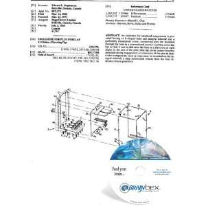  NEW Patent CD for ENCLOSURE FOR PLUG IN RELAY Everything 